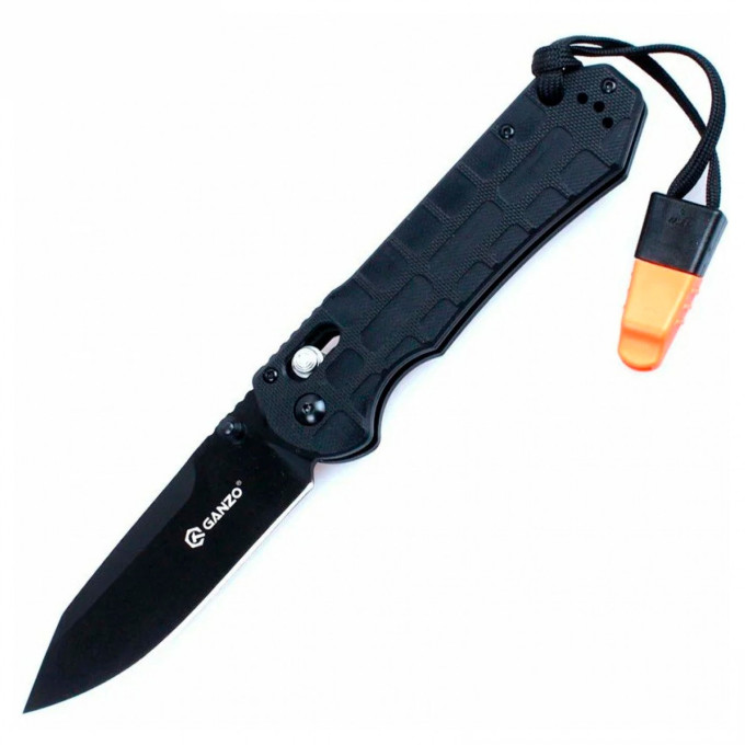 Нож GANZO G7453P-BK-WS
